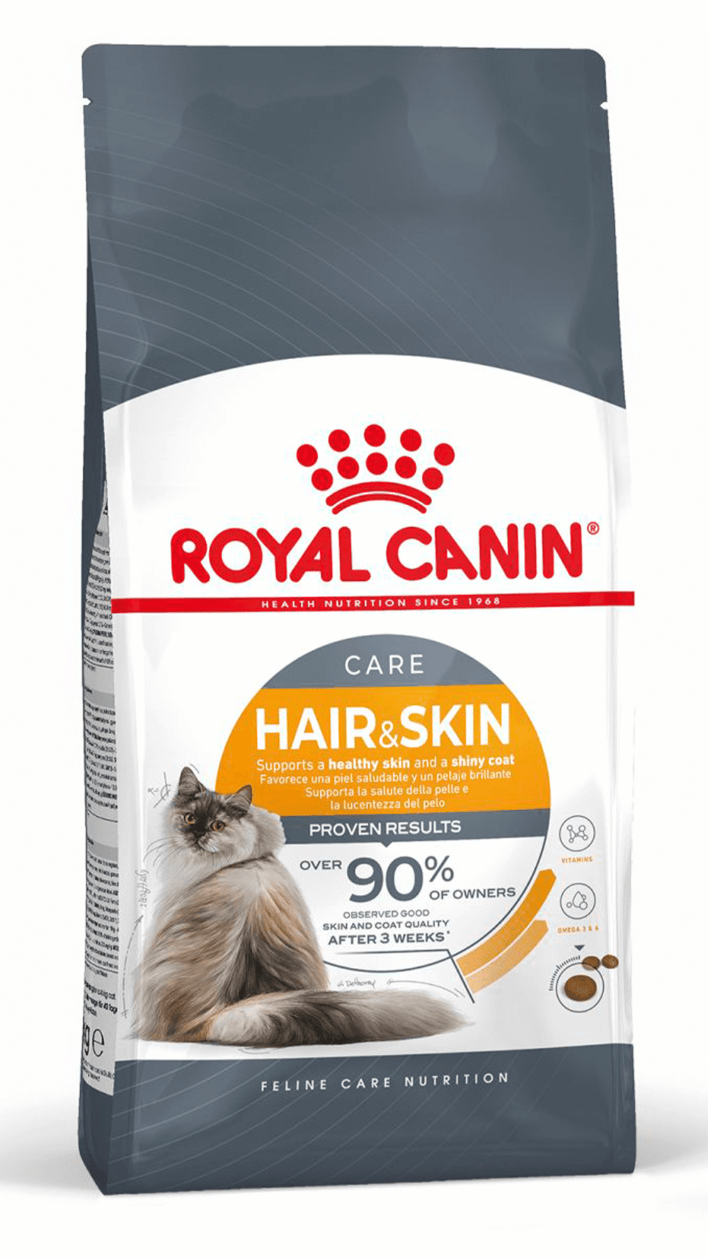 Royal Canin Hair&Skin Hassas Tüylü Yetişkin Kedi Maması 4 kg
