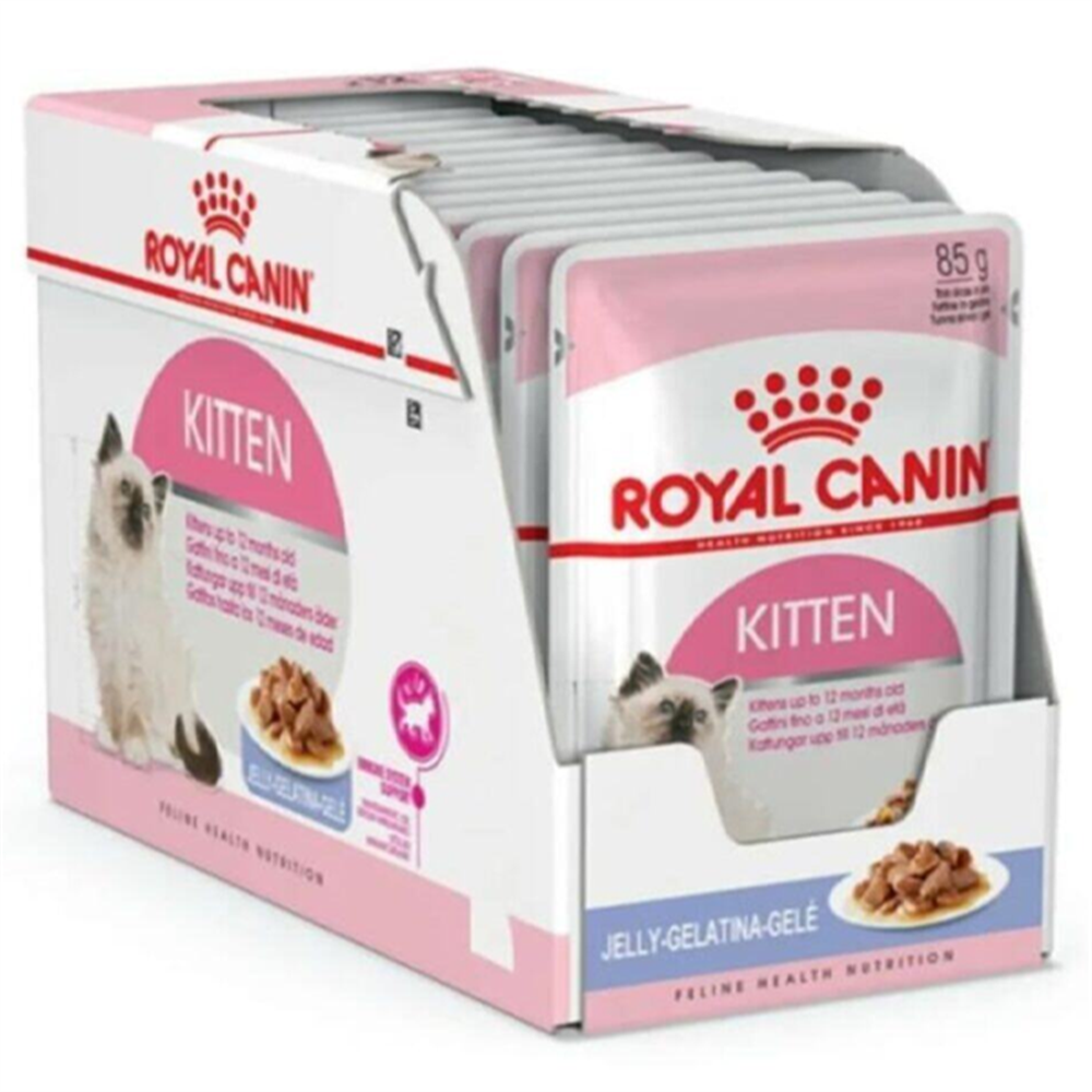 Royal Canin Jelly Kitten Instinctive Yaş Yavru Kedi Maması (12x85 Gr)