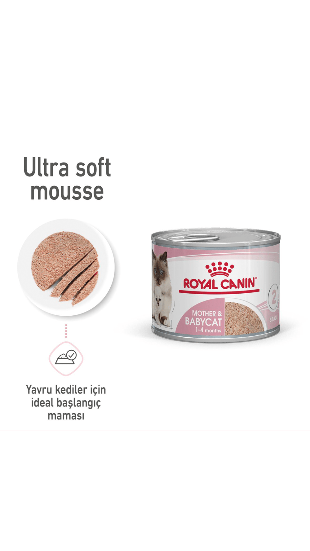 Royal Canin Mother&Babycat Ezme Yavru Kedi Konservesi 195 Gr