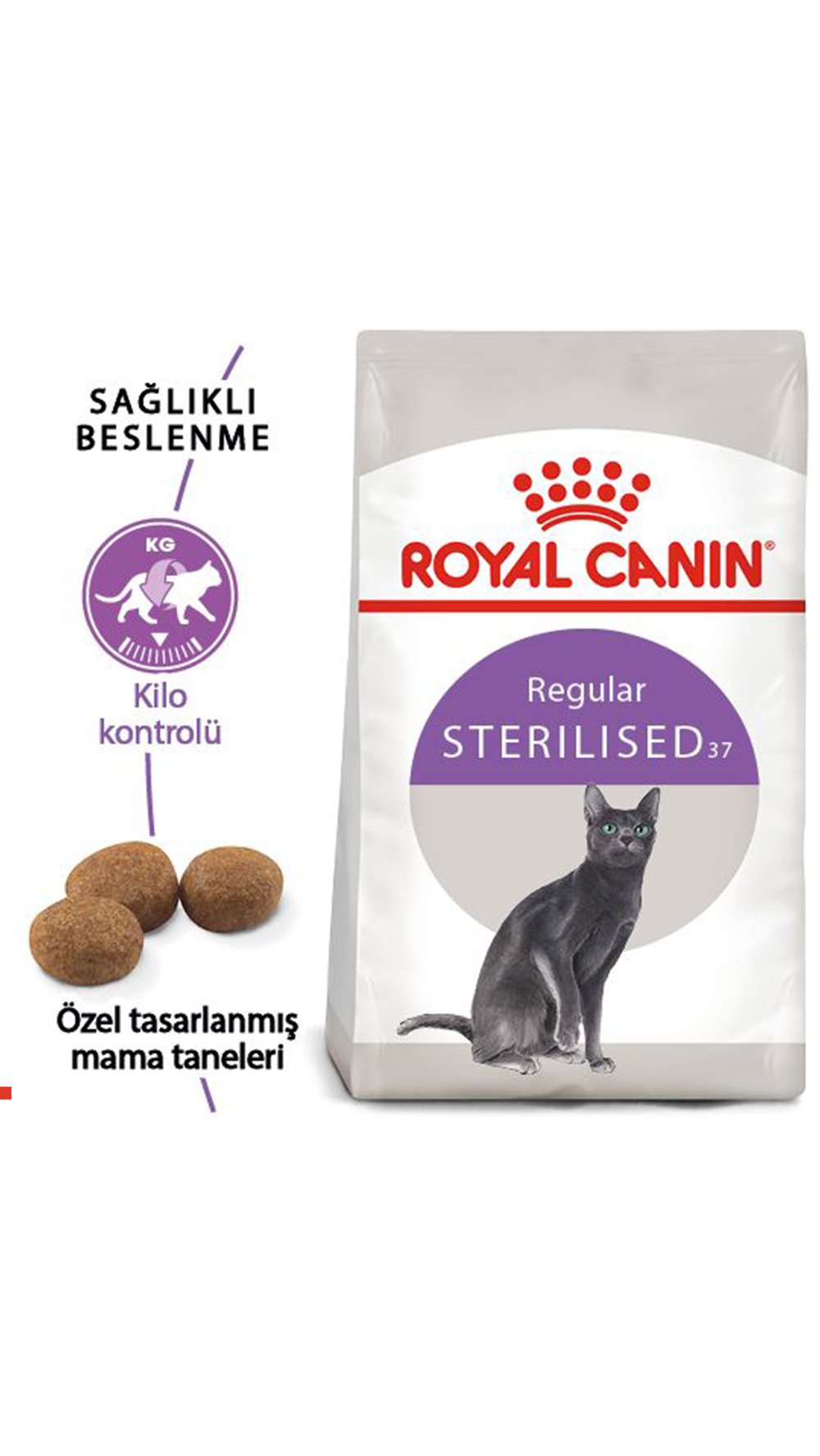 Royal Canin Sterilised 37 Kısırlaştırılmış Kedi Maması 4 kg