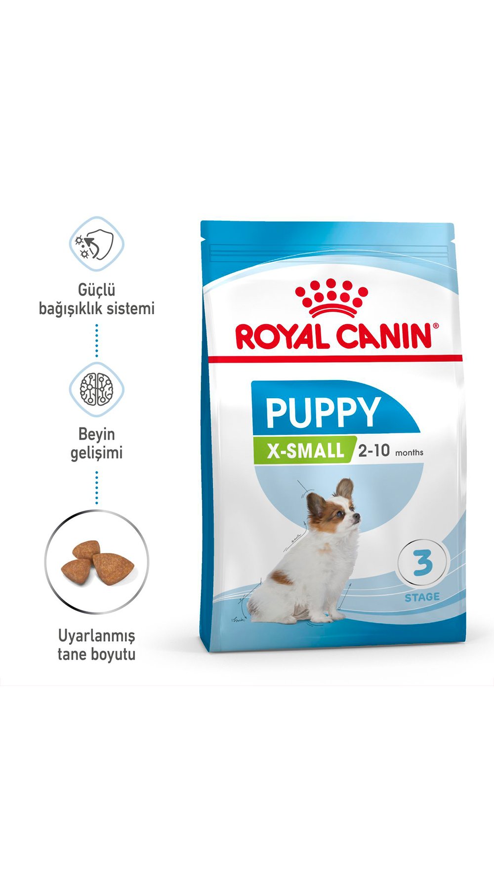 Royal Canin X-Small Küçük Irk Yavru Köpek Maması 1,5 Kg