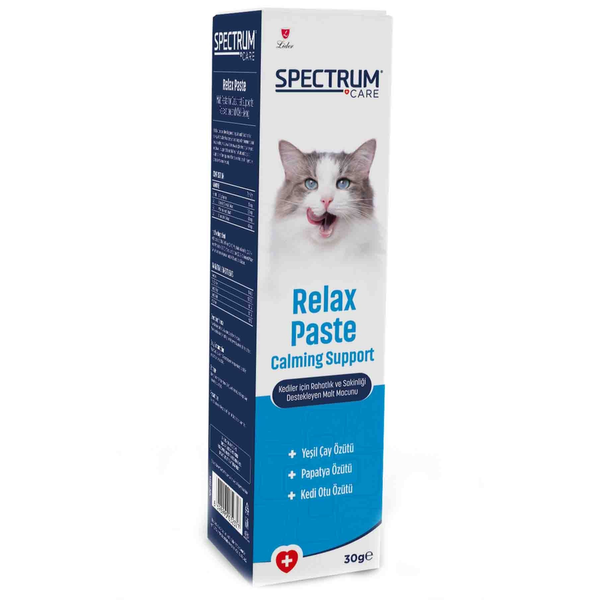 Spectrum Kediler için Rahatlık ve Sakinliği Destekleyen Malt Macunu 30gr