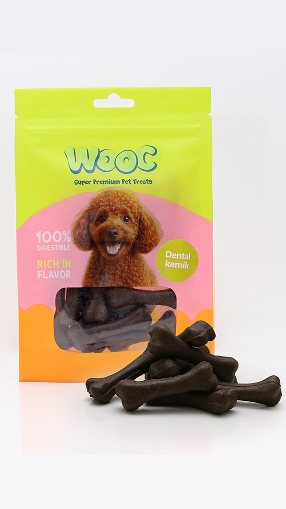 WOOC DENTAL KEMİK  KÖPEK ÖDÜLÜ 75GR