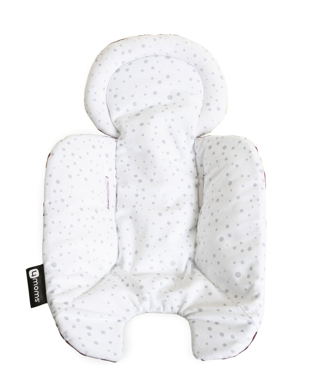 4Moms Mamaroo 5.0 Çift Yönlü Yenidoğan Destek Pedi Maroon Plus