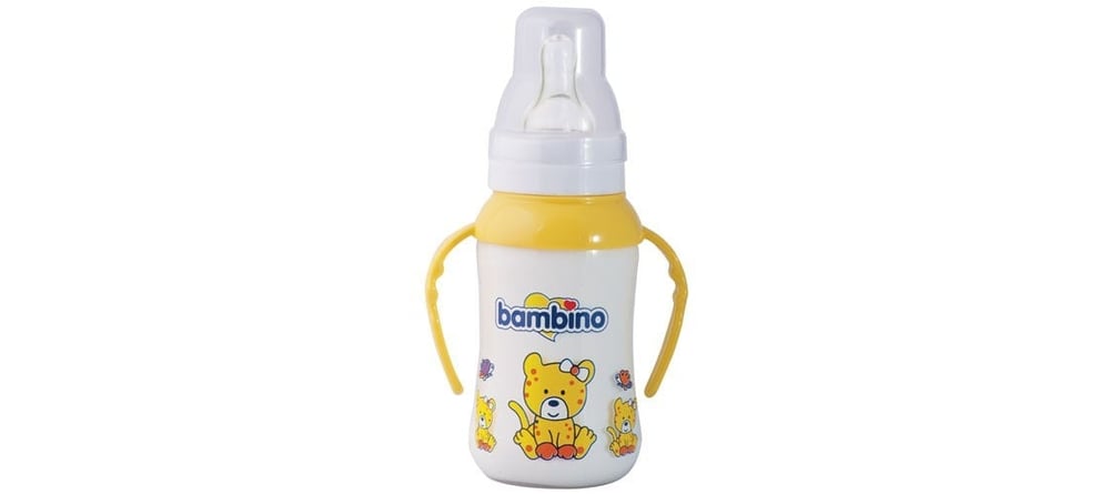 Bambino Biberon Ayıcıklı Kavranabilir Büyük
