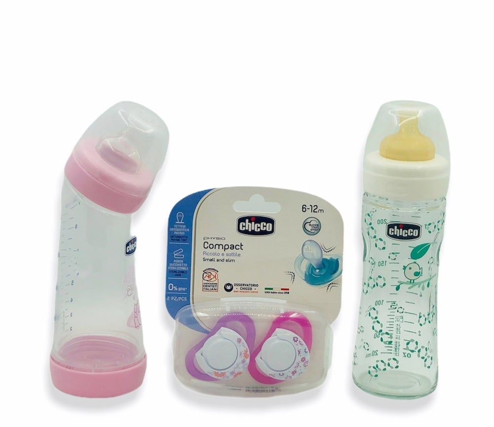 Chicco Bebeğinizin İlk Seti 3lü Fırsat Paketi - Pembe