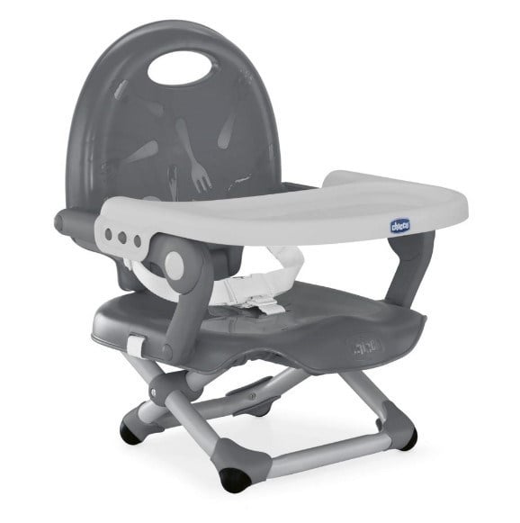 Chicco Pocket Snack Yükseltici Mama Sandalyesi - Dark Grey