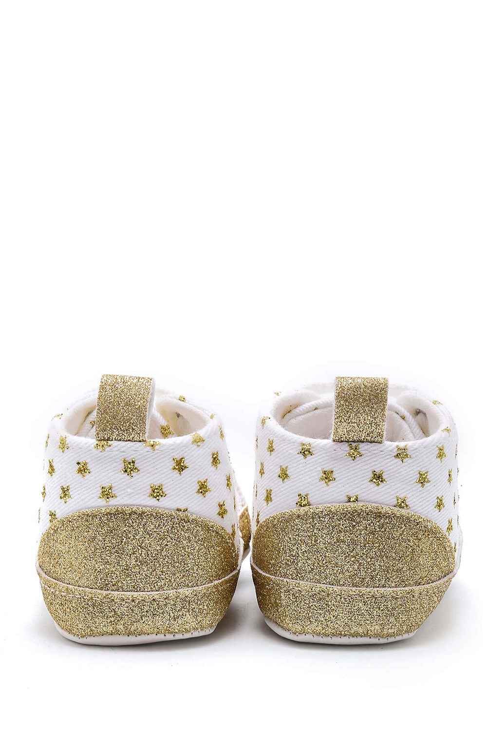 First Step Simli Yıldızlı Patik - Altın 12-16 Ay / No.19