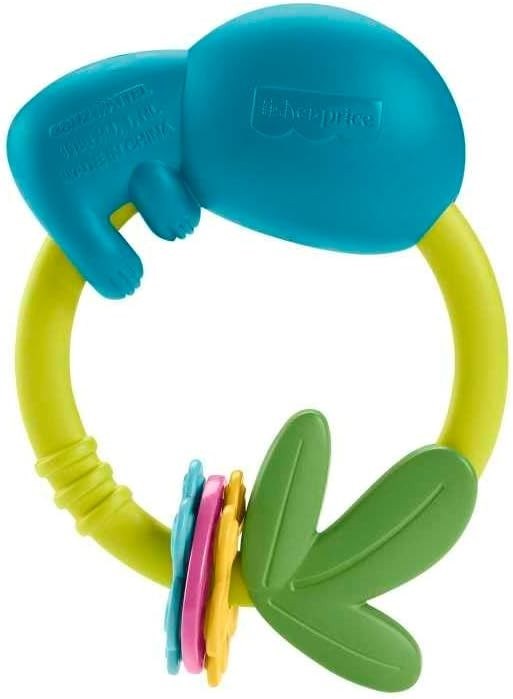 Fisher Price Eğlenceli Dostlar Çıngıraklı Dişlik - Makaralı Tembel Hayvan HJW11-HKD70