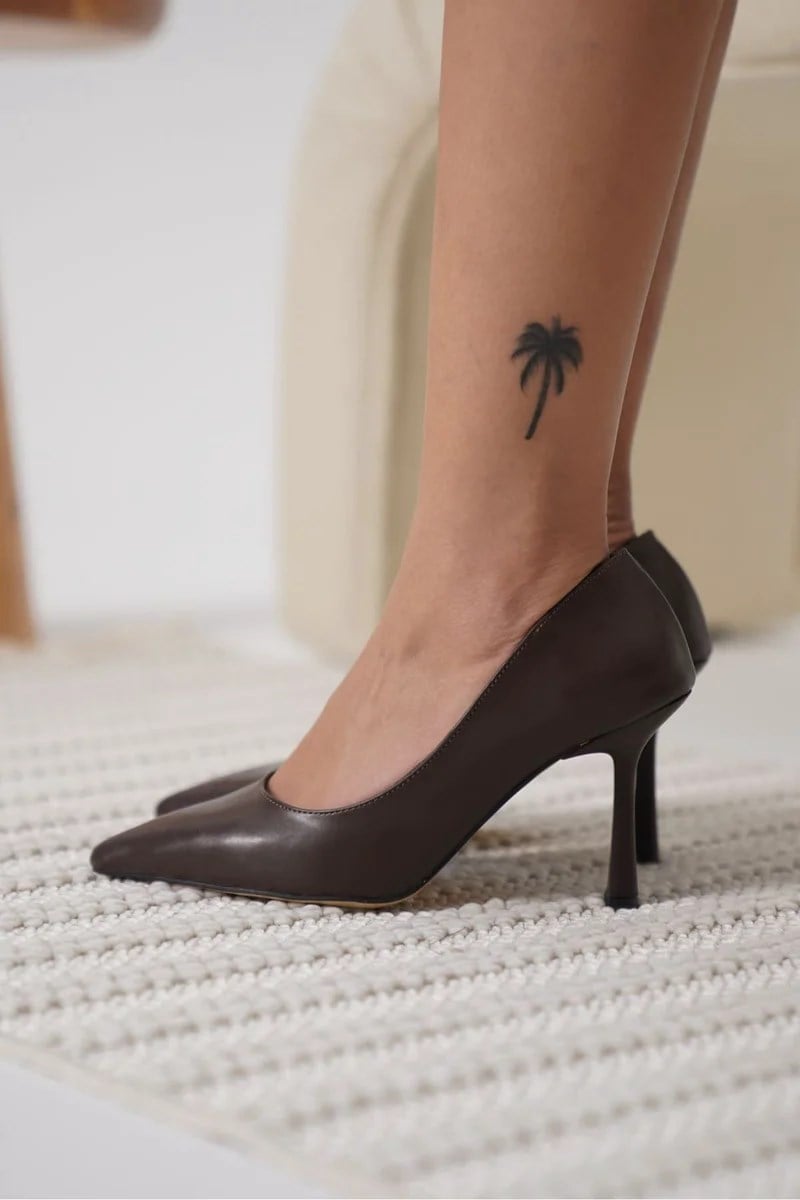 Kadın Acı Kahve Stiletto TR08MS26C