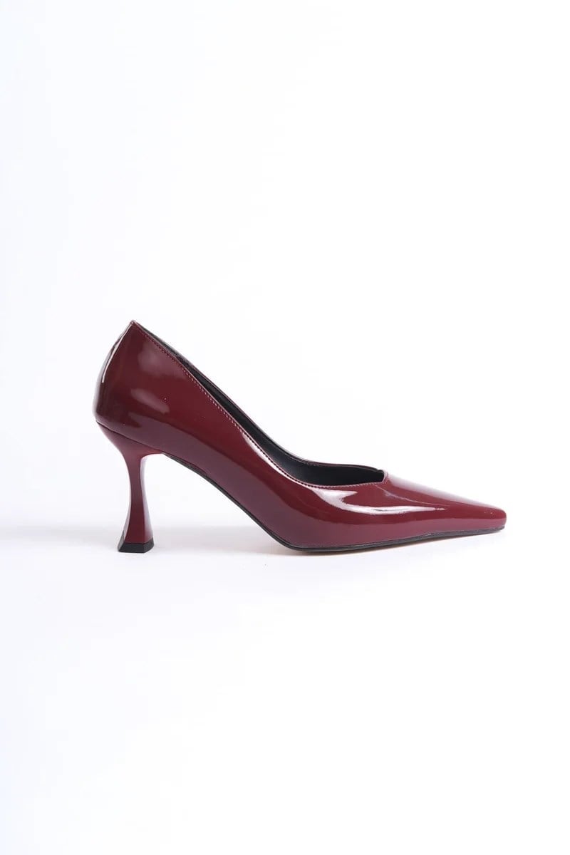 Kadın Bordo Rugan Stiletto TR08MS27C
