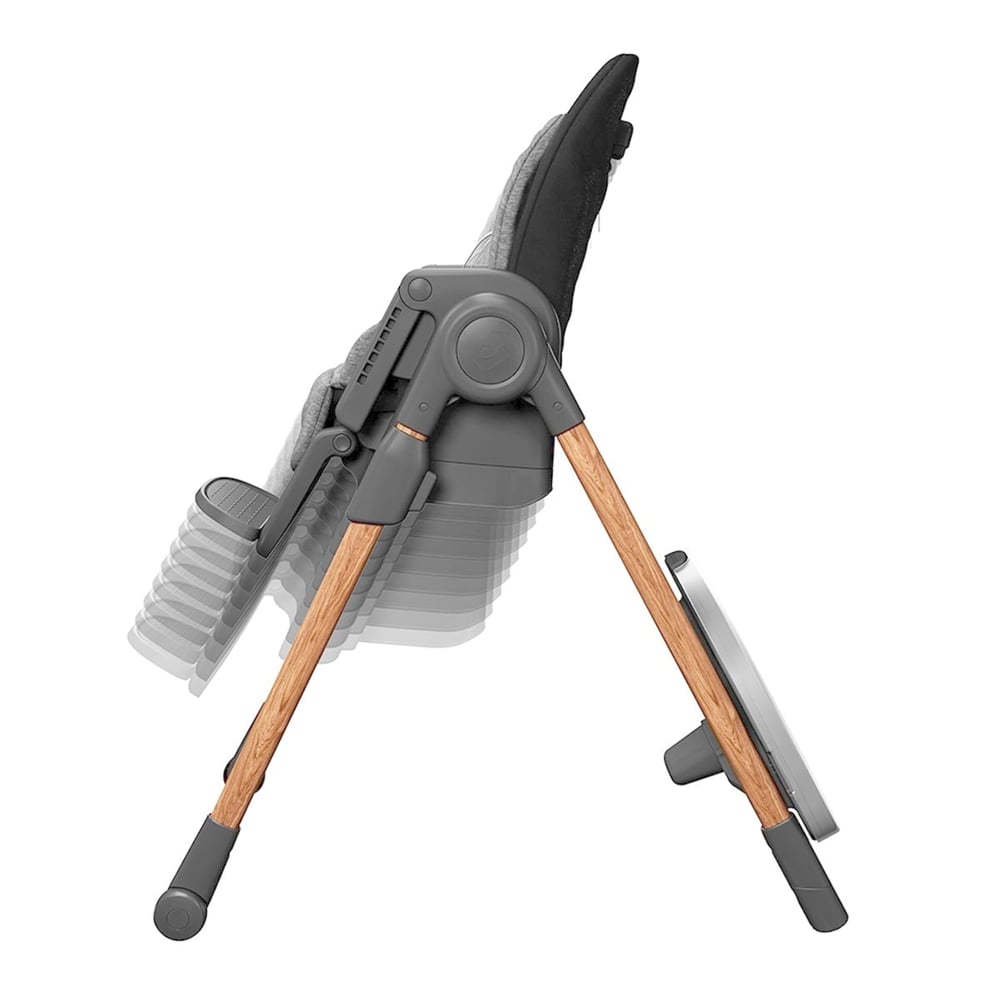 Maxi-Cosi Minla Ahşap Mama Sandalyesi / Essential Graphite