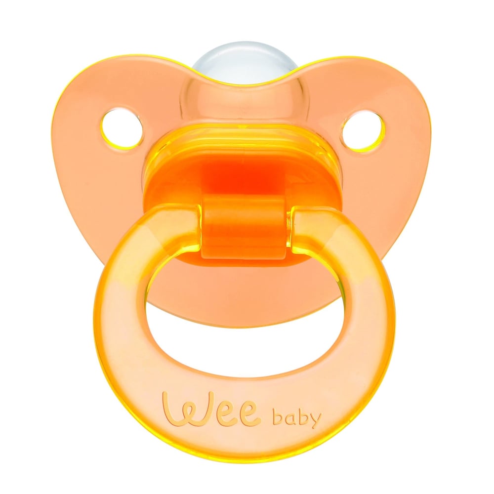 Wee Baby Akide Silikon Damaklı Emzik No:1 (Askılı)