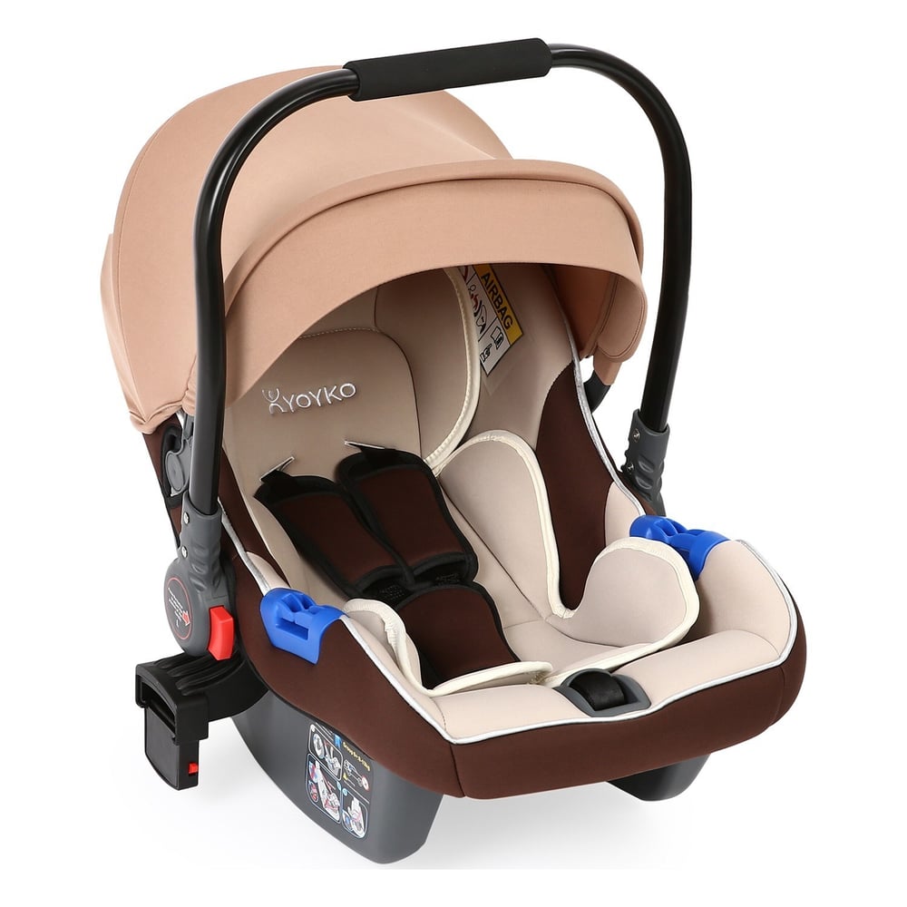 Yoyko Ultimate Travel Sistem Bebek Arabası 3 in 1 Coffee Rose