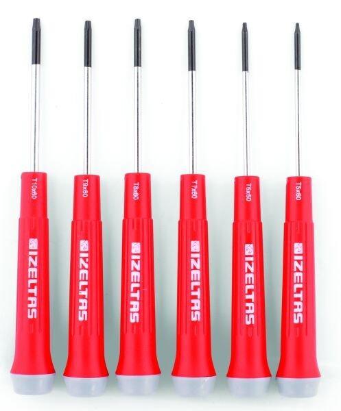 İzeltaş 6 Lı Klemens Torx Uçlu Tornavida Takım