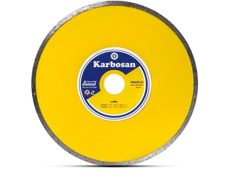 Karbosan Sürekli Elmas Kesici 115x1.8x22