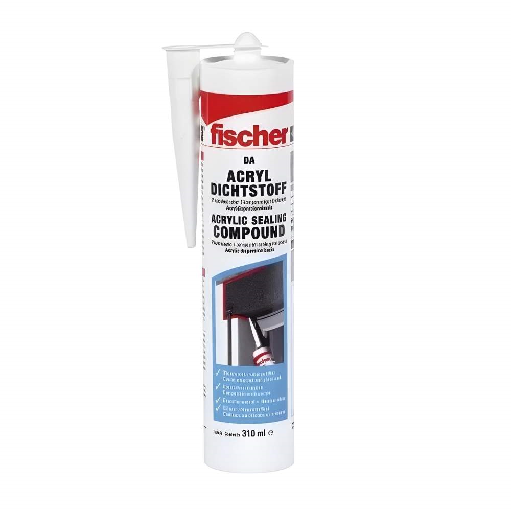 Fischer Da Akrilik Mastik Beyaz 280 Ml