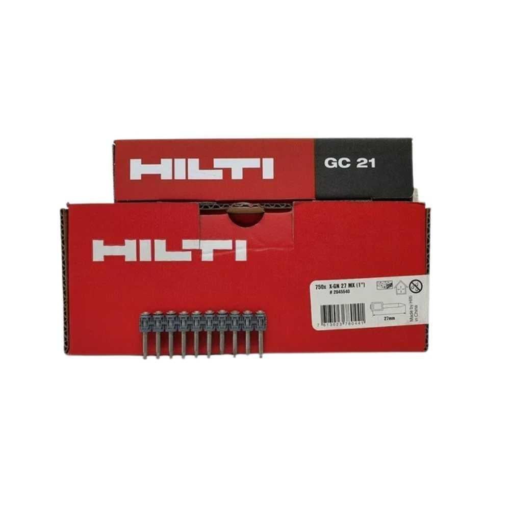 Hilti Gx120 Çivisi 27mm +Gaz 750 Adet/Kutu