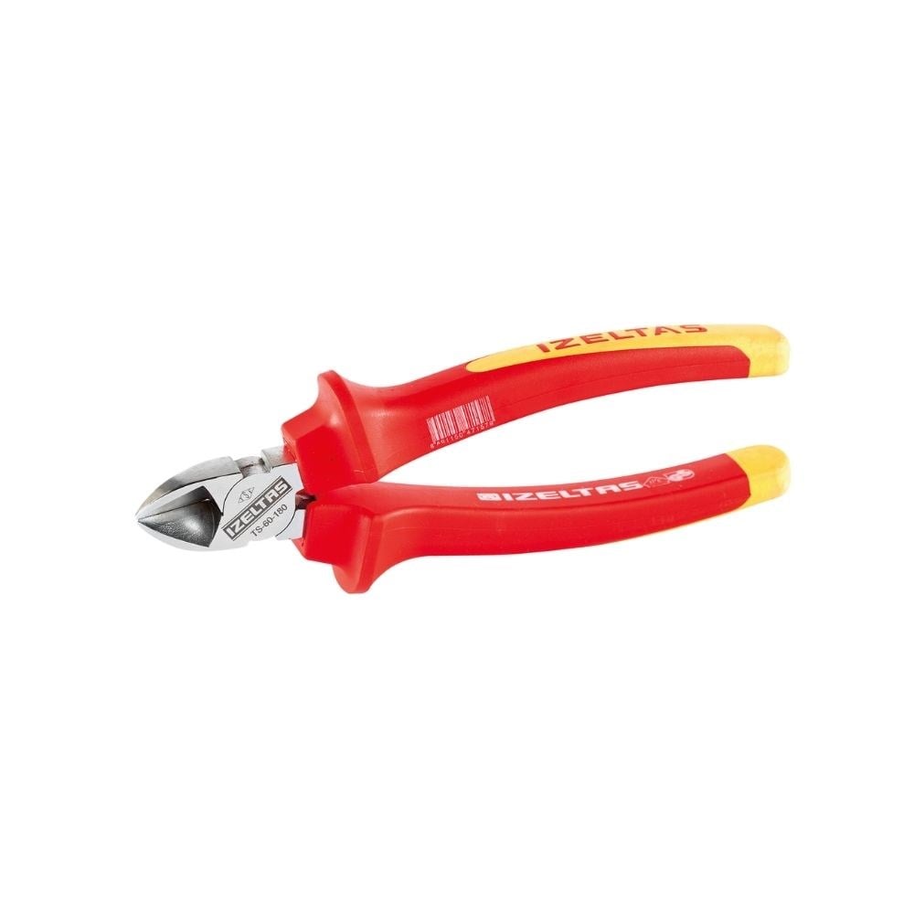 İzeltaş 1000 V İzoleli Elektrikçi Yan Keski 180 mm