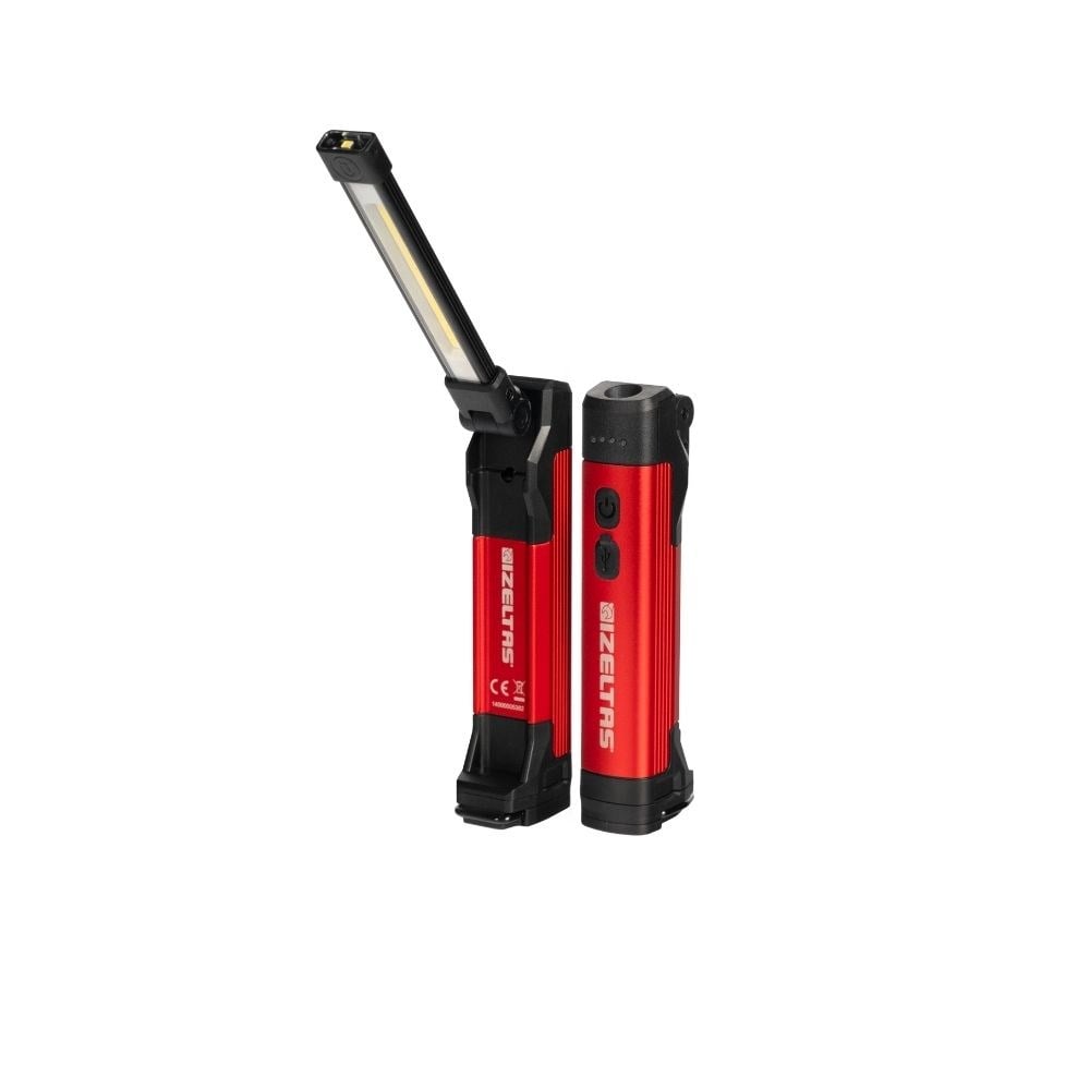 İzeltaş Cob Led Katlanır Çalışma Lambası 400 Lm 180°