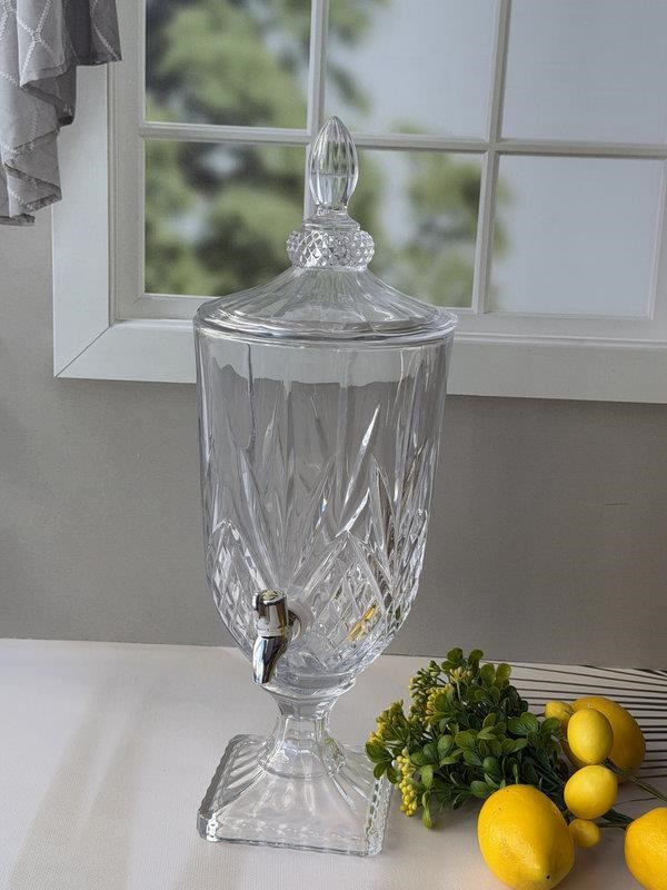 Cam Sebil-Damacana Ayaklı Alessa 3000 ml