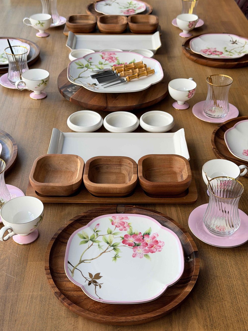 Kahvaltı Takımı Blossom 58 Parça 6 Kişilik