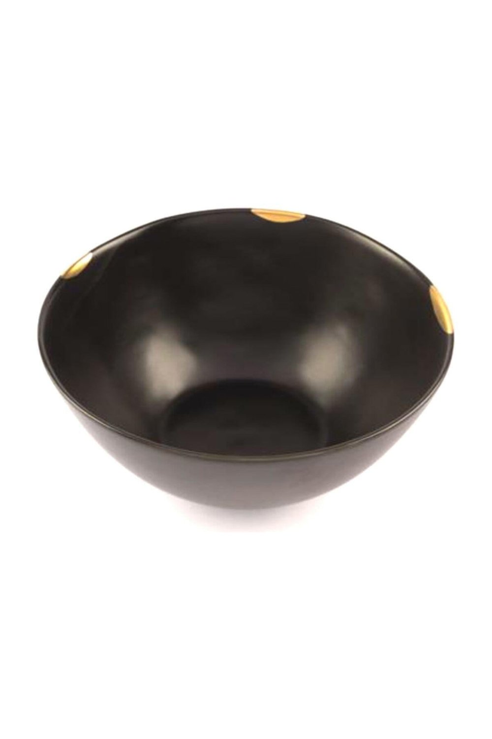 Porselen Siyah Kase 23x11cm