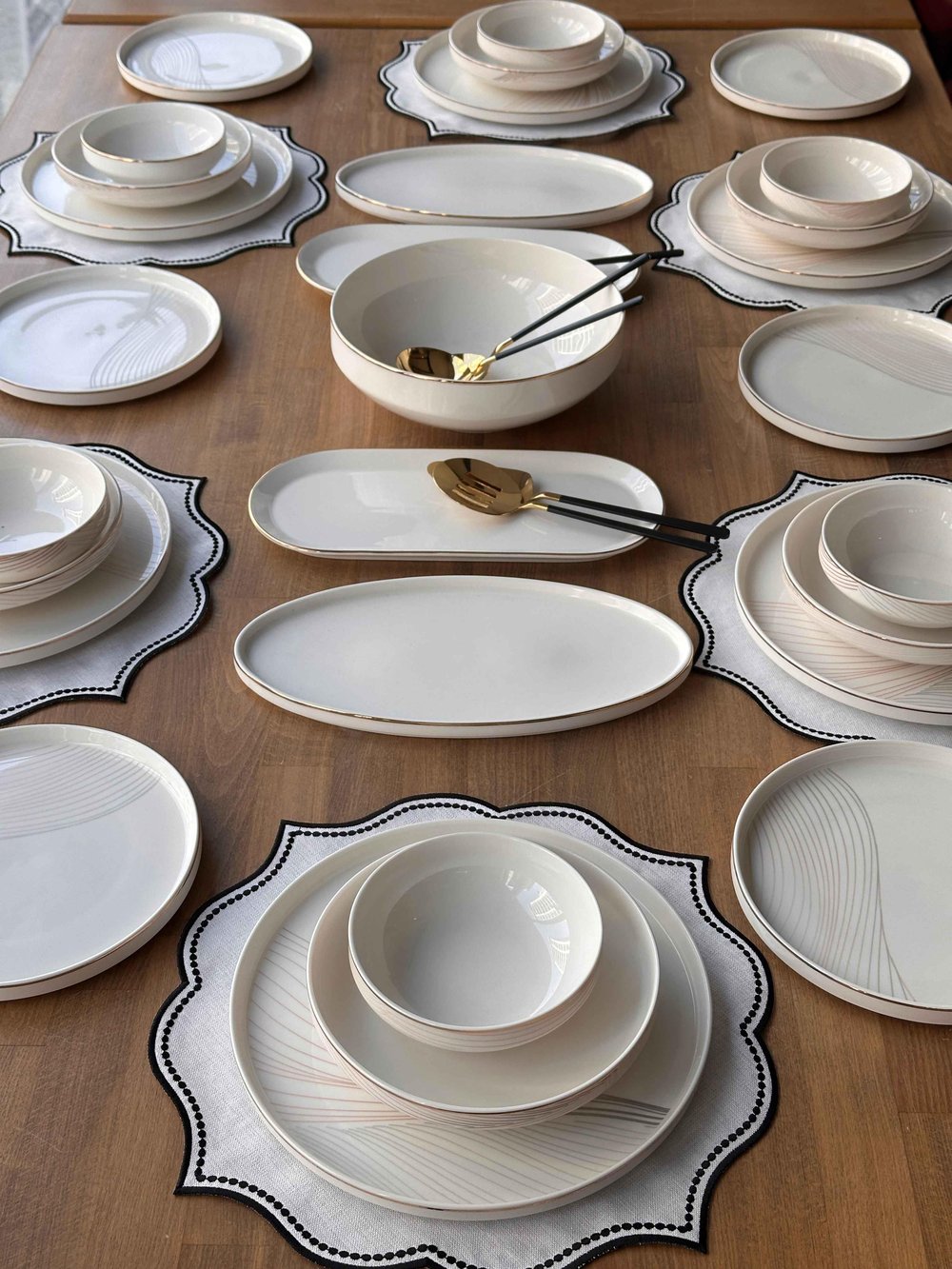 Yemek Takımı Modern Line 40 Parça 6 Kişilik