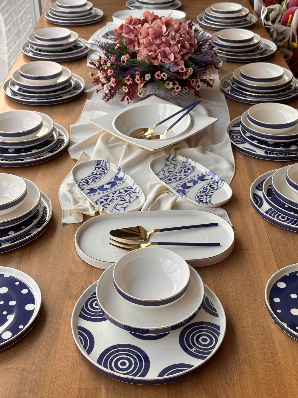 Yemek Takımı Modern Monako 66 Parça 12 Kişilik