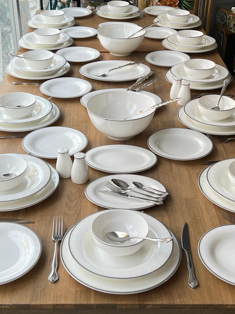 Yemek Takımı Nantes Silver 149 Parça 12 Kişilik
