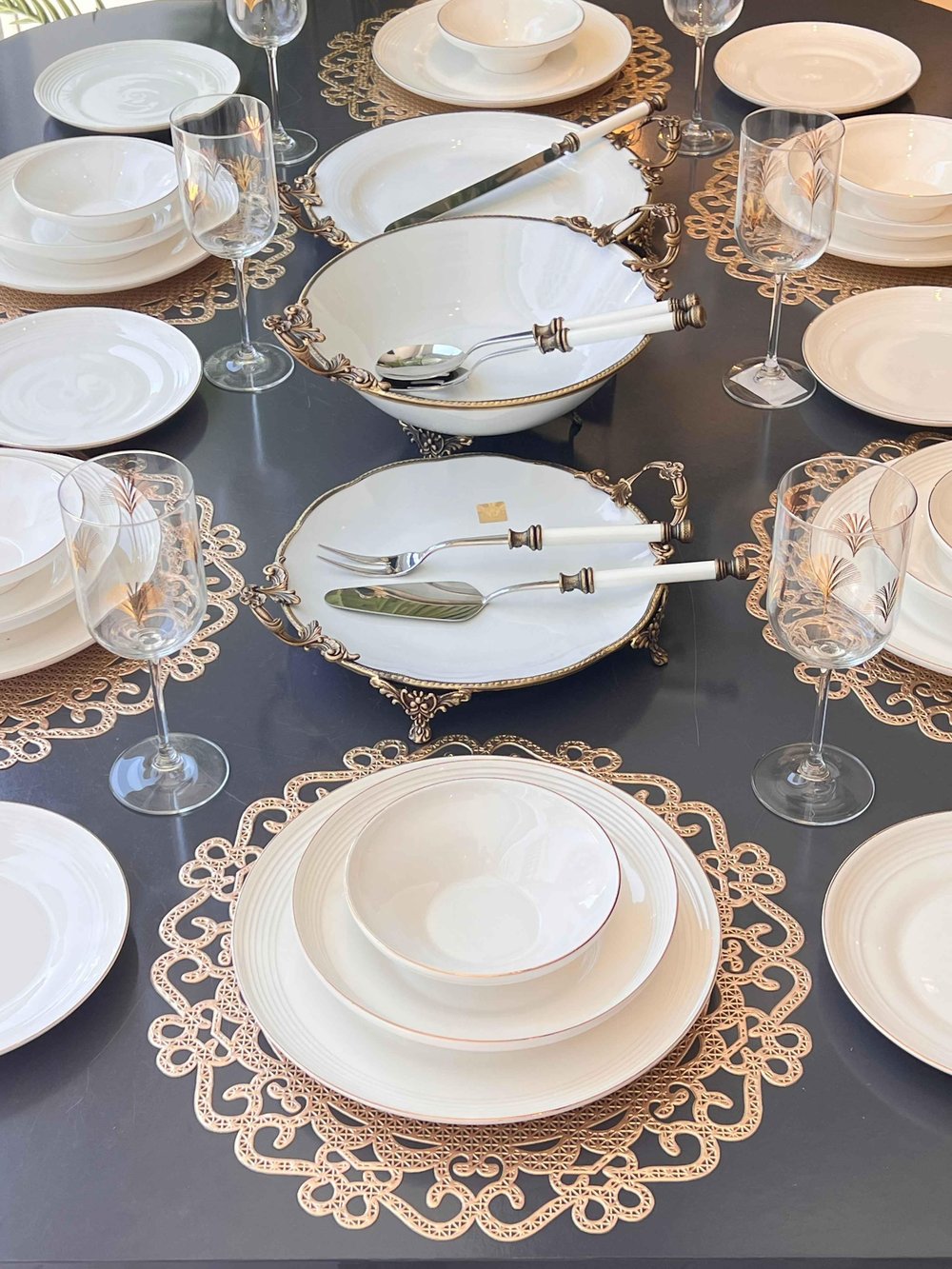 Yemek Takımı Royal Charme Gold 44 Parça 6 Kişilik