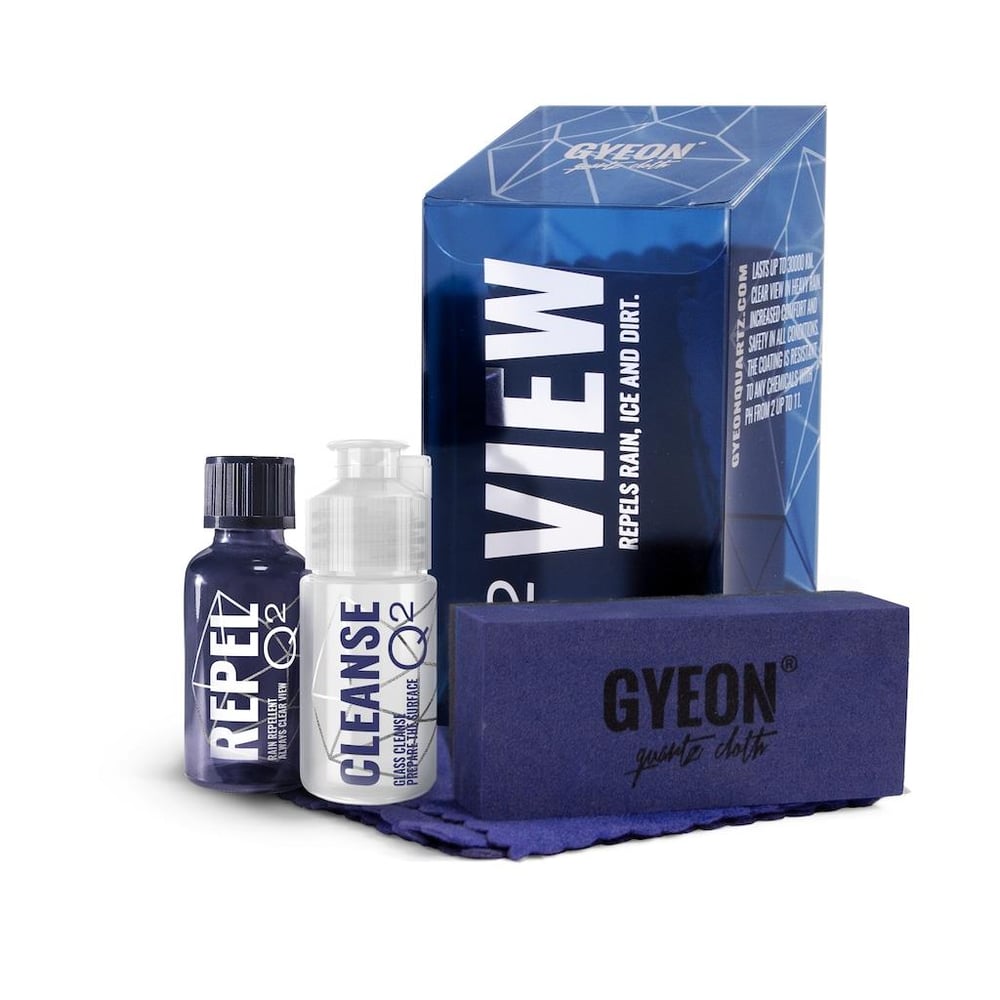 Gyeon Q² View Nano SiO2 Bazlı Cam Su İtici Seramik Kaplama (20 ml)