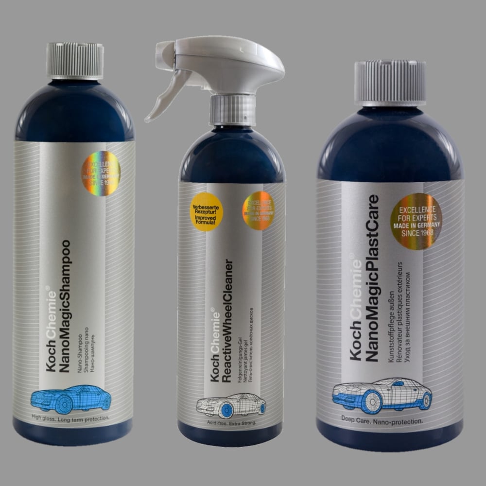 KOCHCHEMİE 3 LÜ SET NMPC-NMS-RWC DIŞ TRİM-NMS NANO ŞAMPUAN-RWC  DEMİR TOZU