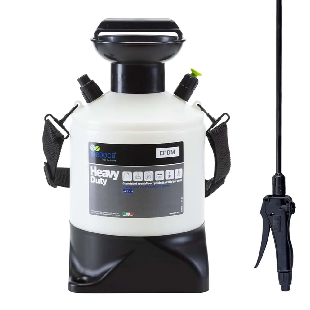 EPOCA TEC 5 Alkali ve Alkol Dayanımlı Basınçlı Pompa 5 Litre | EPDM Profesyonel Sprey PompasıEPOCAEPOCATEC5