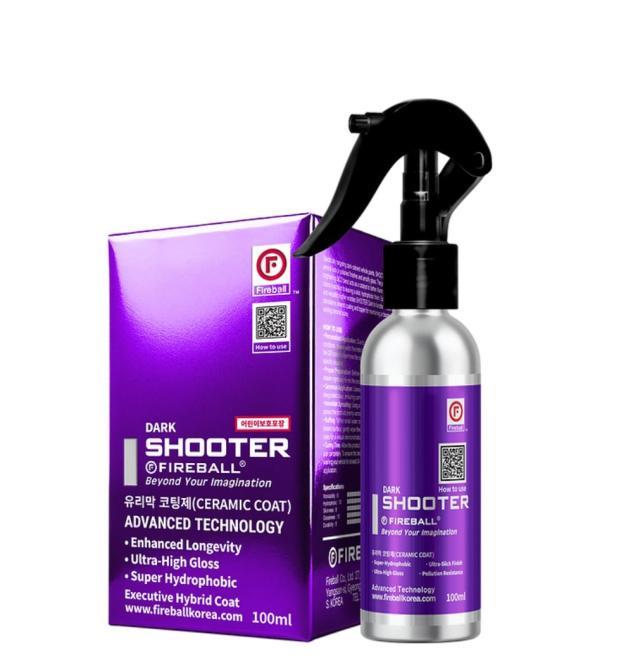 Fireball Dark Shooter 100 ml – Koyu Renk Araçlar İçin Seramik Hızlı Cila | 1 Yıl Koruma, Ultra ParlaklıkFireballDARKSHOOTER100ML