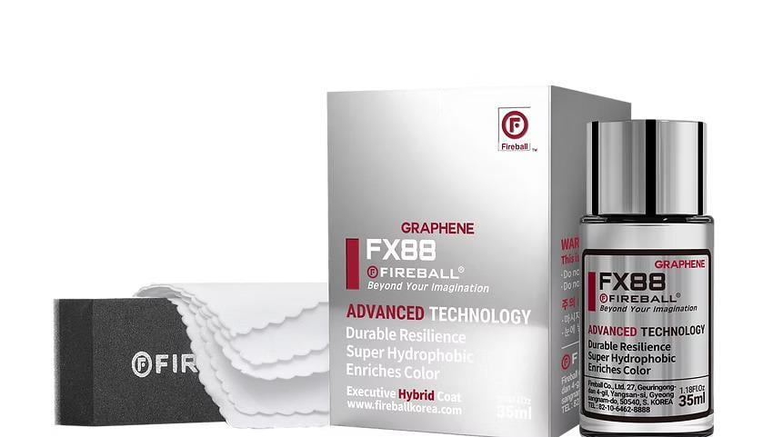 Fireball FX88 105 ml (3×35 ml) Hibrit Seramik Kaplama – 9 Yıllık Derin Parlaklık & Yüksek Su İticilikFireballFX88105ML