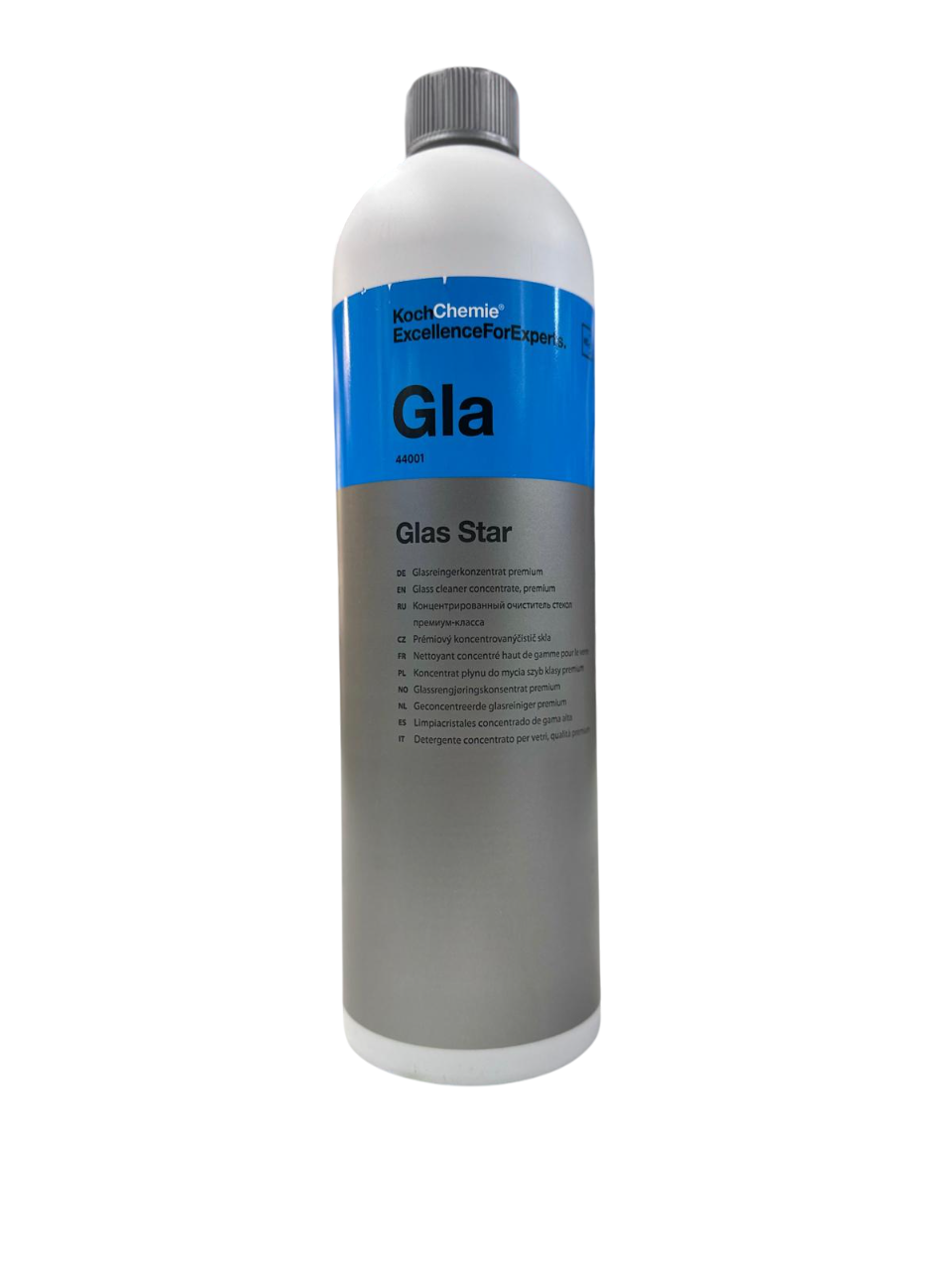 GLA KochChemie Glass Star Cam Temizleyici Konsantre 1 Litre – Alkollü Cam ve Yüzey Temizleyici (1:3 Seyreltme Oranı)