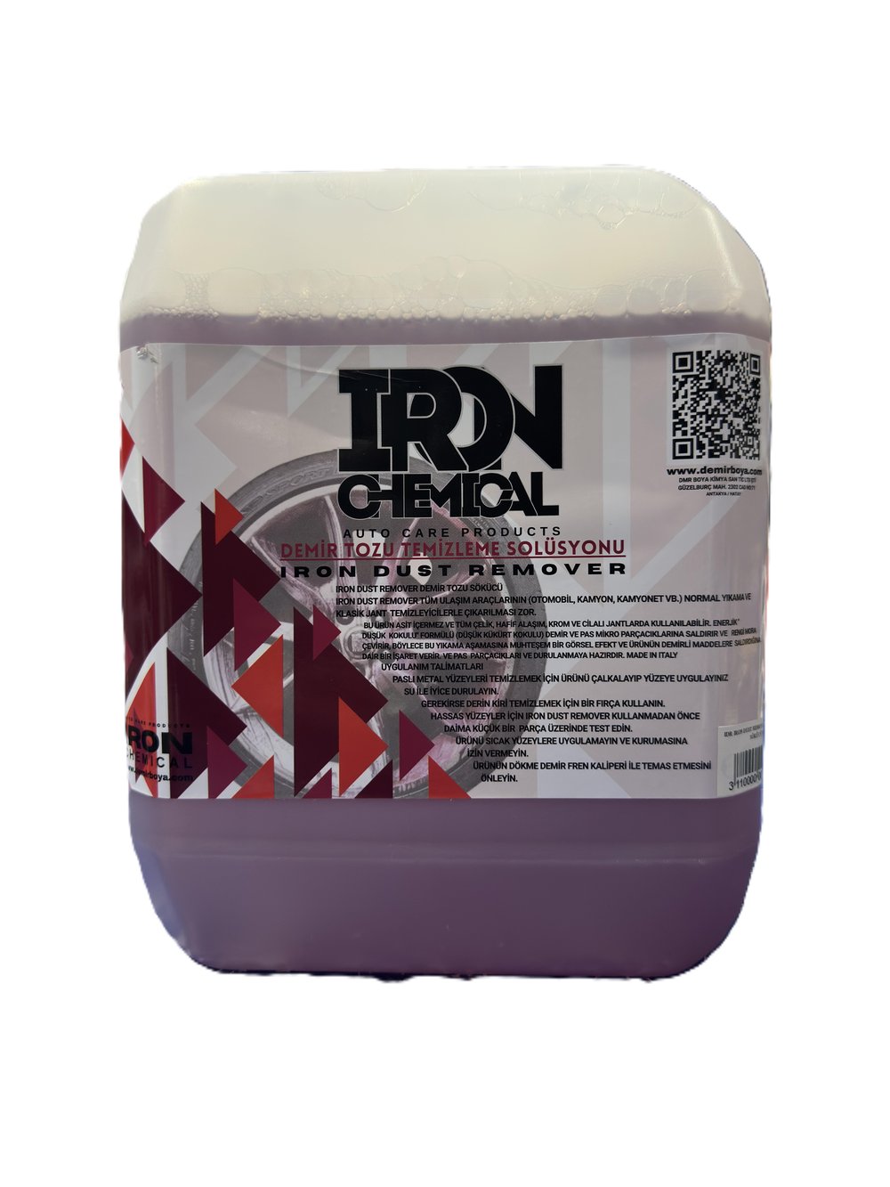 IDR Iron Dust Remover 5L | Profesyonel Demir Tozu ve Metal Partikül SökücüIRON  CHEMICALICIDR5KG