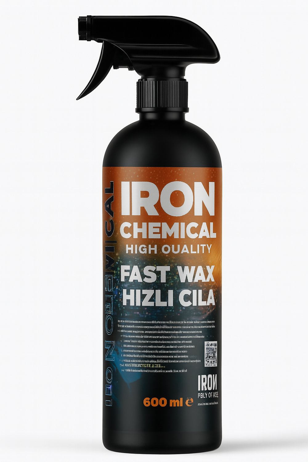 IRON CHEMICAL FAST WAX HIZLI CİLA- NANO CİLA  600MLIRON  CHEMICALICFW600