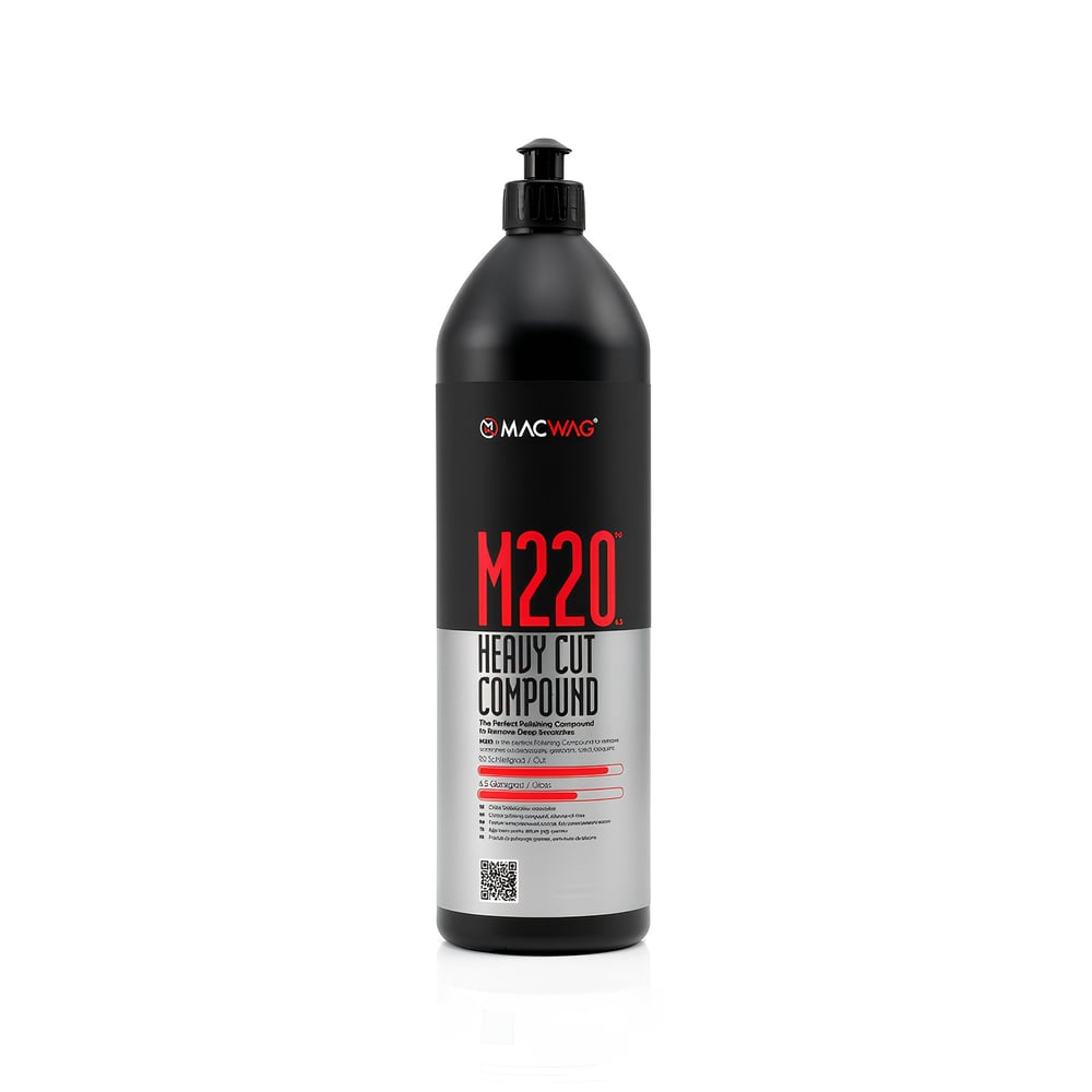 MacWag M220 Heavy Cut Compound 1 LT - Kalın Pasta ile Profesyonel Çizik GidermeMACWAGMACWAGM220589