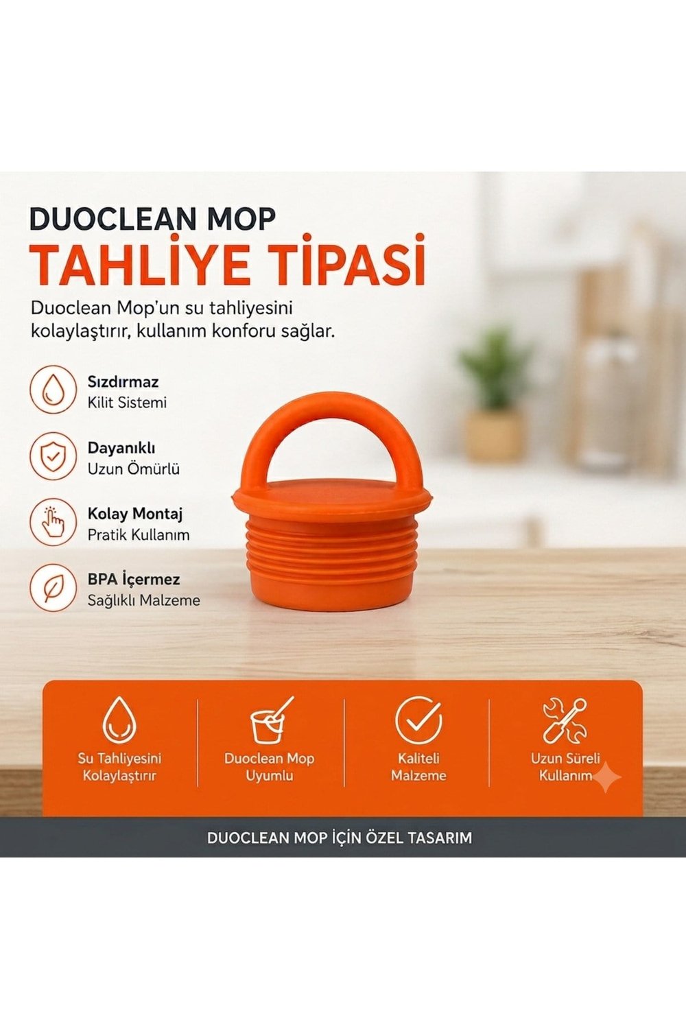 DuoClean Tahliye Tıpası