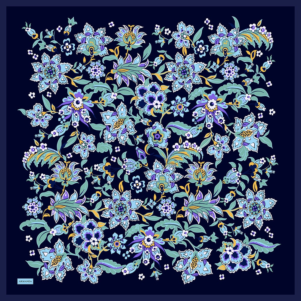 ANATOLIAN BLOOM DESEN THE TENCEL EDIT EŞARP - MOR