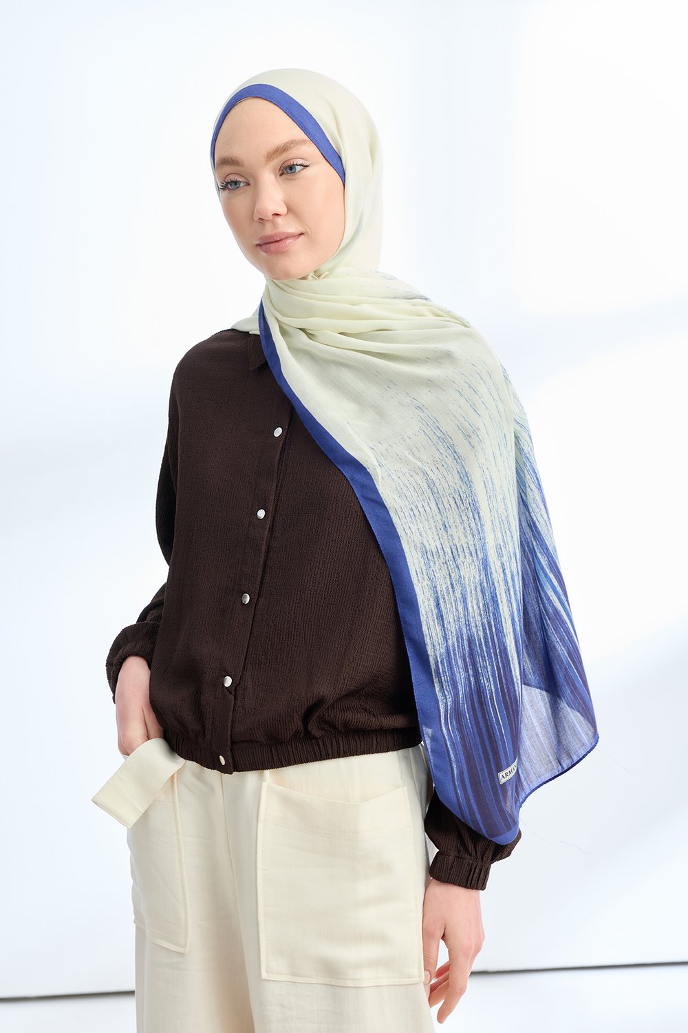 ELEGANT HARMONY LINORA DESEN ŞAL  - SAKS