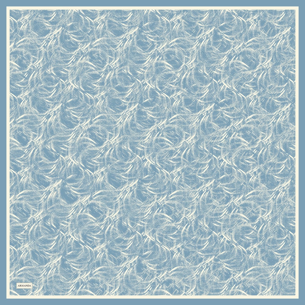 ENDLESS WAVES DESEN THE TENCEL EDIT EŞARP  - BEBE MAVİSİ