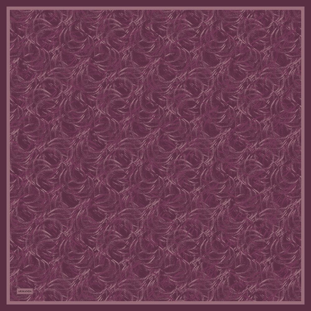 ENDLESS WAVES DESEN THE TENCEL EDIT EŞARP  - MÜRDÜM