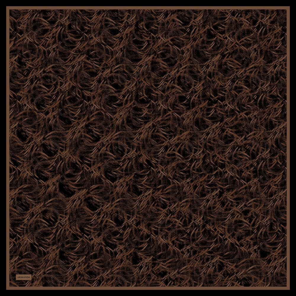 ENDLESS WAVES DESEN THE TENCEL EDIT EŞARP  - LACİVERT - DORE