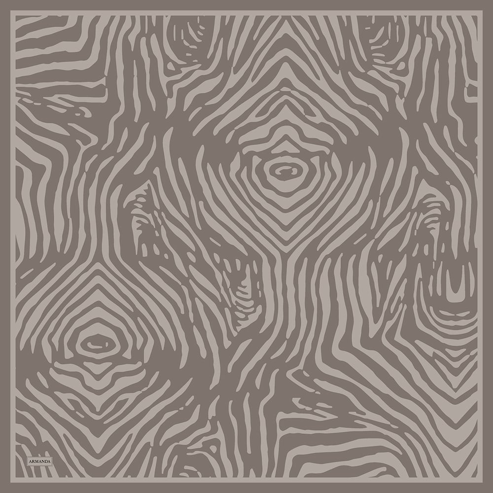 NOMADIC LINES DESEN THE TENCEL EDIT EŞARP  - VİZON