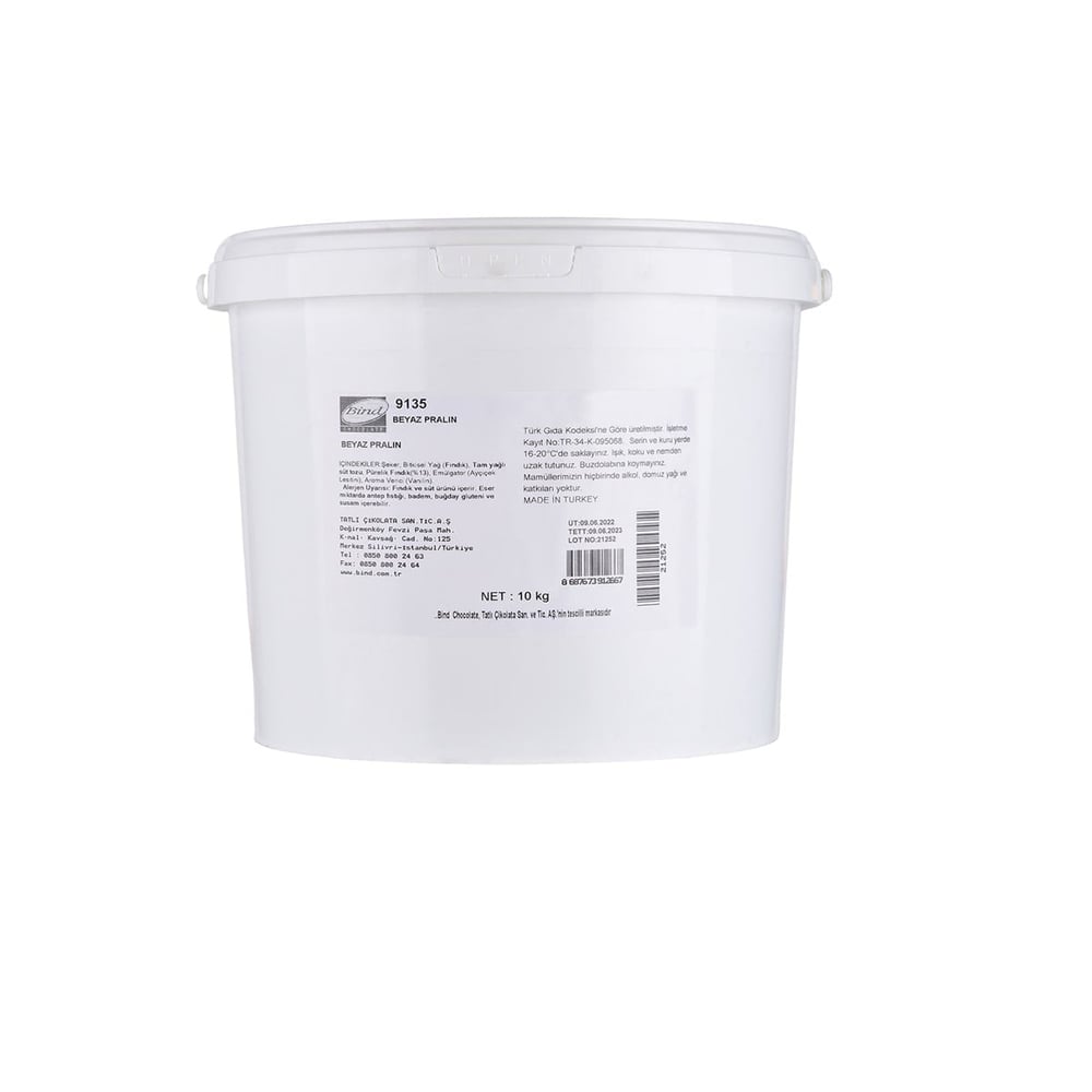 Beyaz Pralin 10 KG