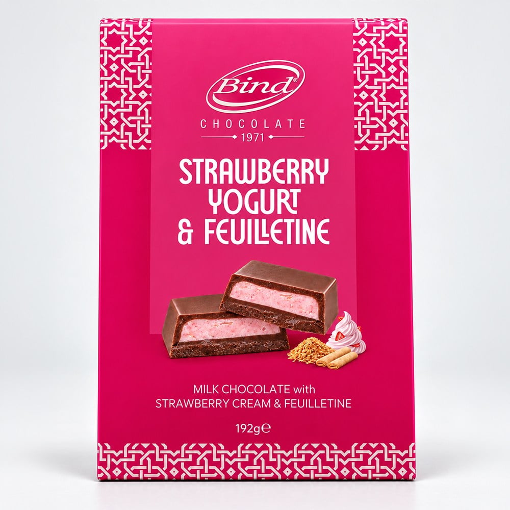 Strawberry Yogurt Feuilletine