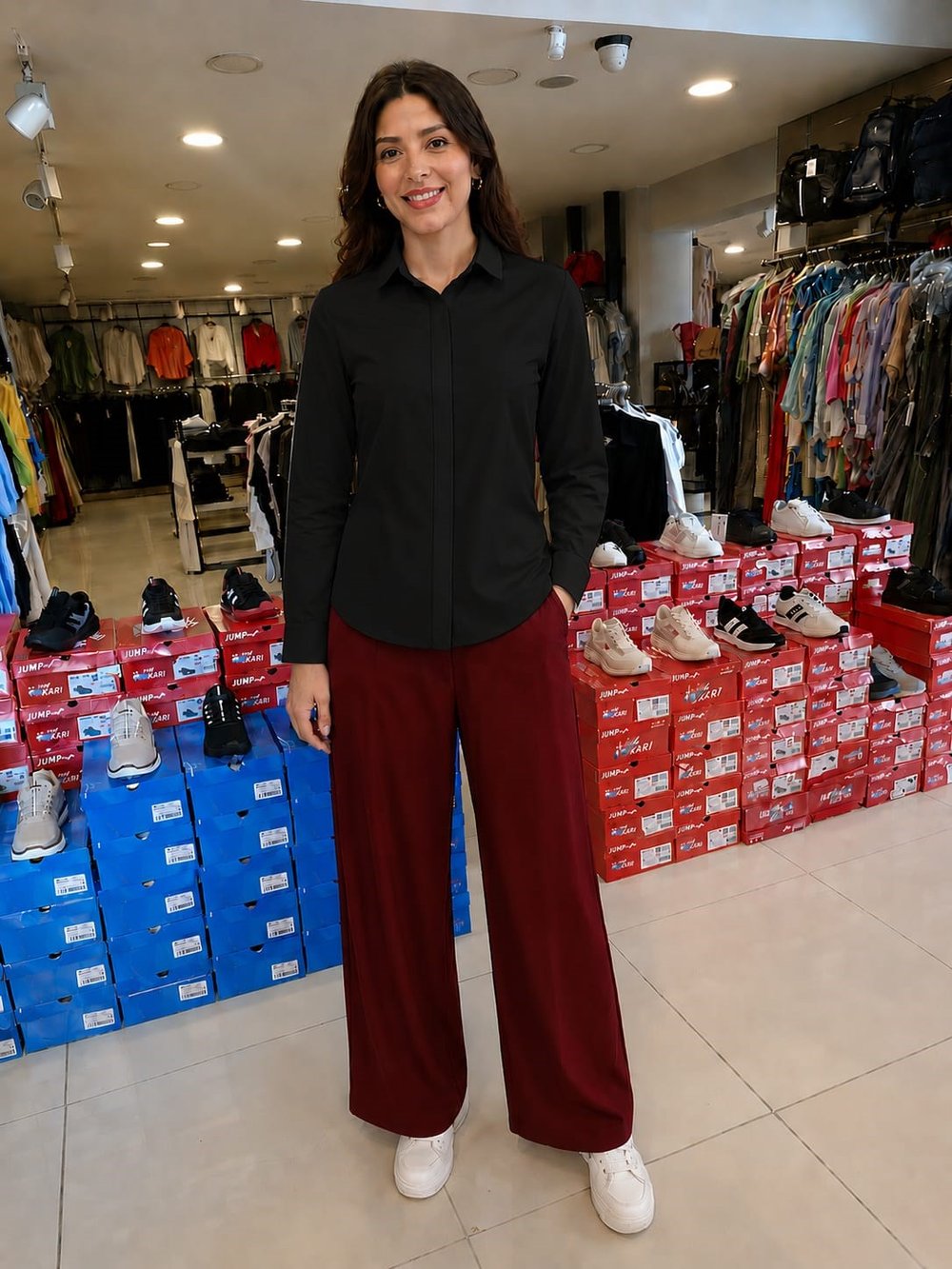 GömlekMy Style Lilyum Klasik Kadın GömlekMY STYLE472712642